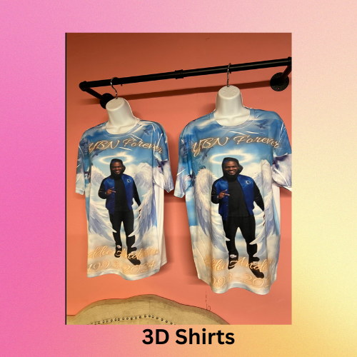 3D Custom Shirt (Most Popular)